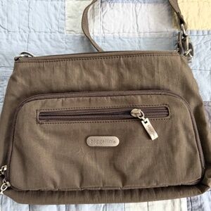 Baggallini crossbody - brown/blue